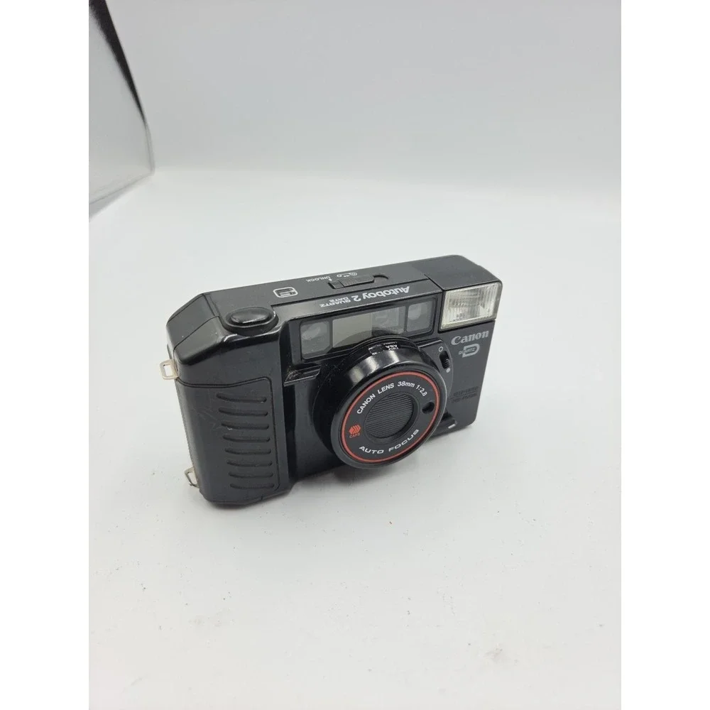 Canon Sure Shot AF35M II Autoboy 2 35mm Film Camera 38mm f/2.8 Tested READ